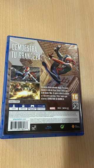 Juego PS4 Spider-Man