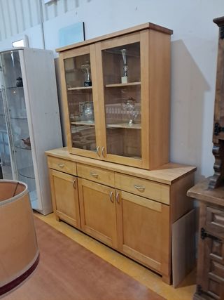 Conjunto Salón Aparador Madera Oferta