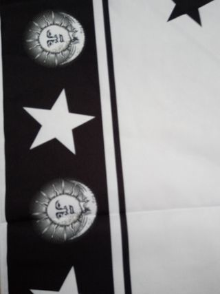 Arazzo Decorativo Sole e Luna Nero/Bianco