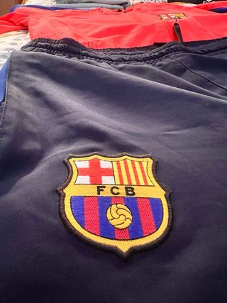 Conjunto Original Nike FC Barcelona Naranja 