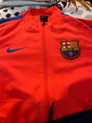 Conjunto Original Nike FC Barcelona Naranja 