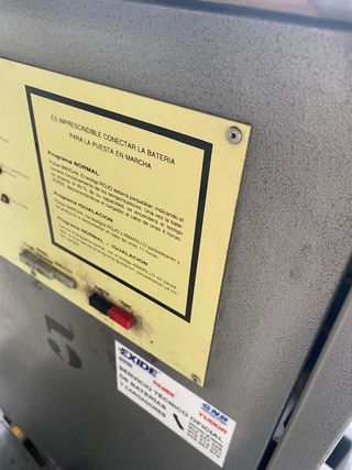 Cargador Baterías Exide 60A