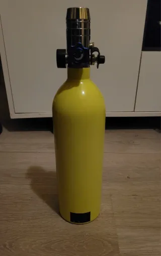 Botella Aire Buceo CHIKADIV C400 1L.✅️NO ENVIO