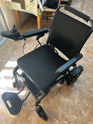 Silla Eléctrica Plegable Negra
