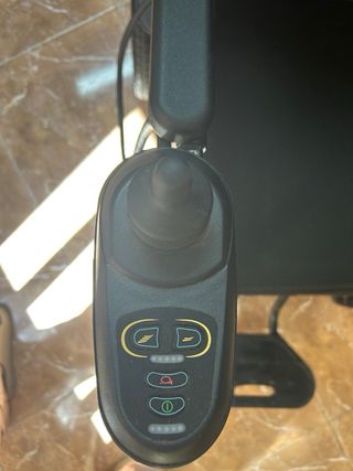 Silla Eléctrica Plegable Negra