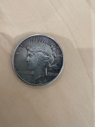 Moneda de Plata Peace 1924-S