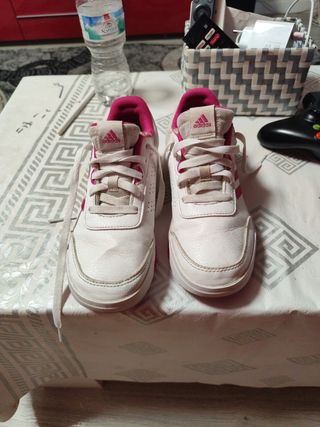Tenis Niña Adidas Blancos