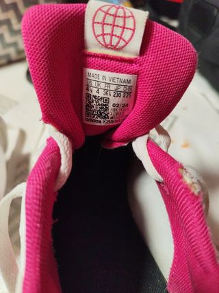 Tenis Niña Adidas Blancos
