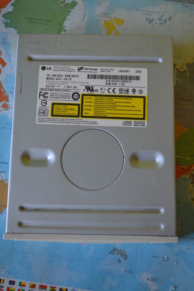 Lector DVD LG Beige