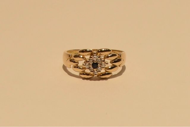 SORTIJA DE ORO 18K/3.9Gr