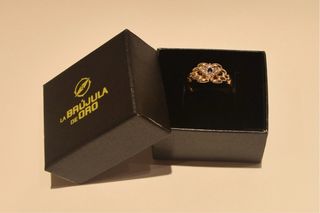 SORTIJA DE ORO 18K/3.9Gr