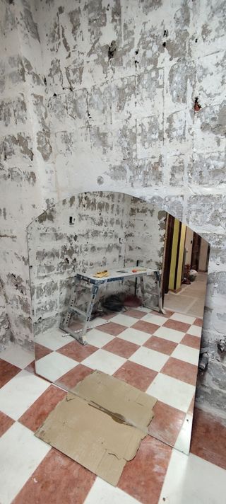 Espejo grande de cristal