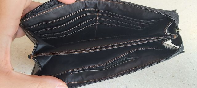 Cartera Polipiel Negra