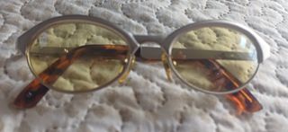 Gafas de sol vintage Bialucci amarillas