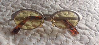 Gafas de sol vintage Bialucci amarillas