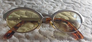 Gafas de sol vintage Bialucci amarillas