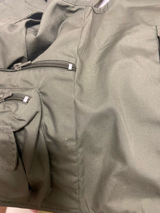 Chaleco de pesca/caza verde oliva