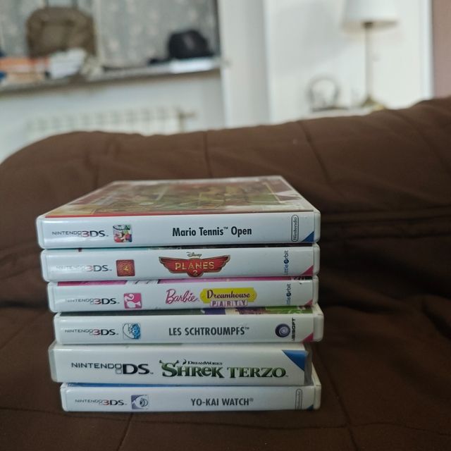 Lotto 6 Giochi Nintendo 3DS/DS