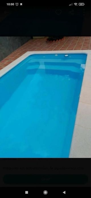 Piscina Poliéster 4.5m x 2.5m 