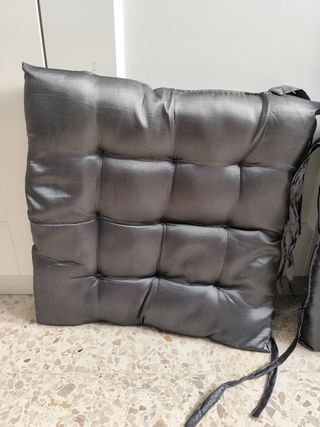 Pack 4 cojines para sillas