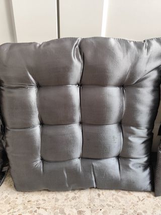 Pack 4 cojines para sillas