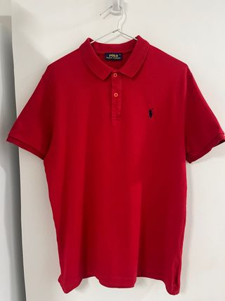 Polo Rojo Talla L - como nuevo