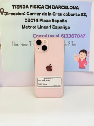 iPhone 13 128GB Rosa Seminuevo