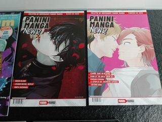 Lote de catálogos y revistas sobre cómics