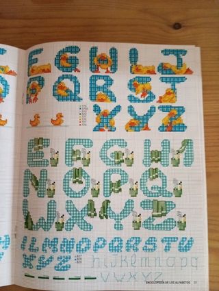 Cuaderno punto de cruz 