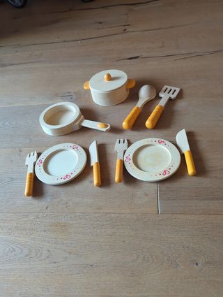 Set Hape de Cocina de Madera de juguete