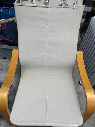 Sillón Poäng Ikea Madera Blanca