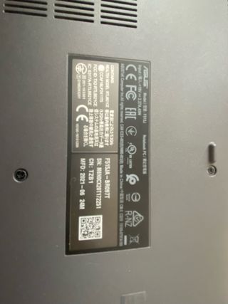 Ordenador Asus F515JA i3 Gris