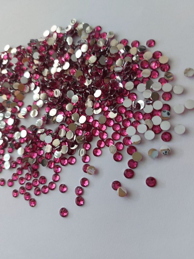 Strass Rosa fuerte