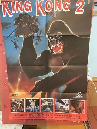 Cartel de Cine King Kong II