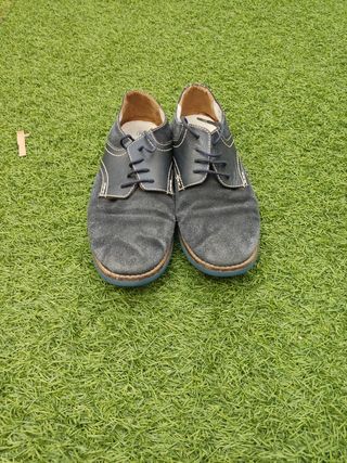 Zapatos de vestir CARLO PILO grises talla 36