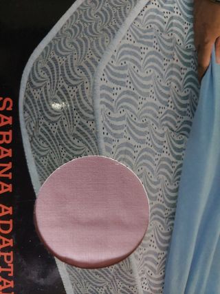 Sábana ajustable de poliéster y algodón 50/50