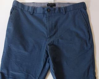 Calças Chino Banana Republic Aiden Tamanho XL Azul