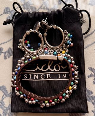 Pulsera y pendientes Ciclón