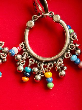 Pulsera y pendientes Ciclón