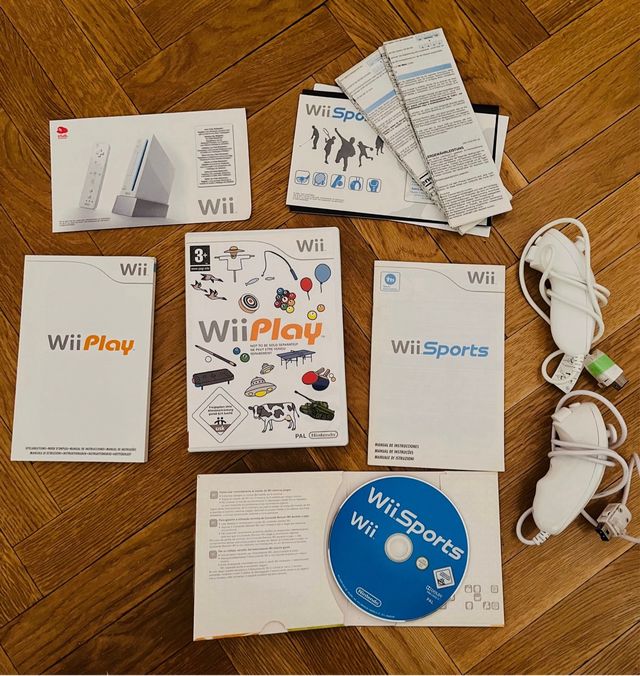 Nintendo Wii Blanca + Wii Sports