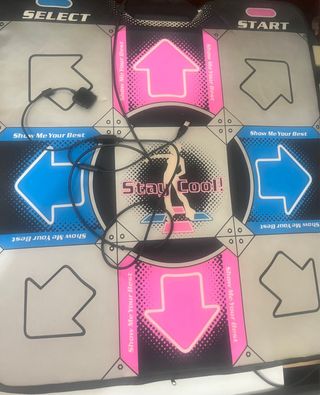 Alfombra de Baile DDR de la Wii