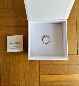 Anillo Oro 14k y Pavé Diamantes Naturales