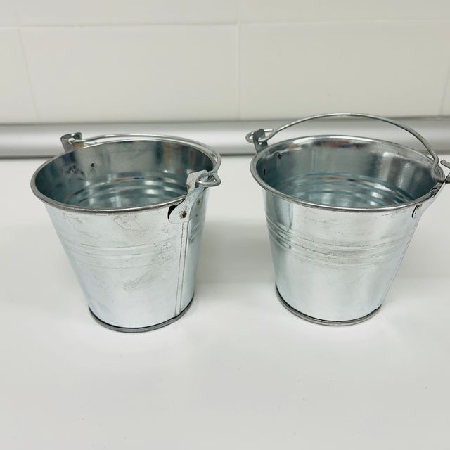 Macetas Metal - Pareja