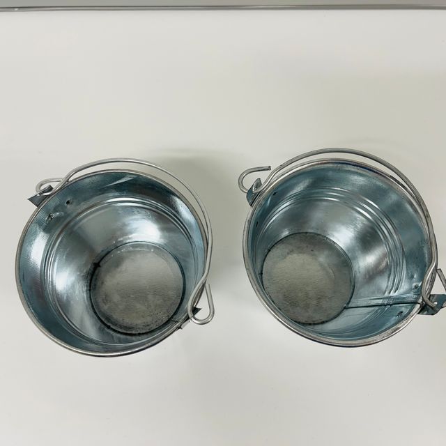 Macetas Metal - Pareja