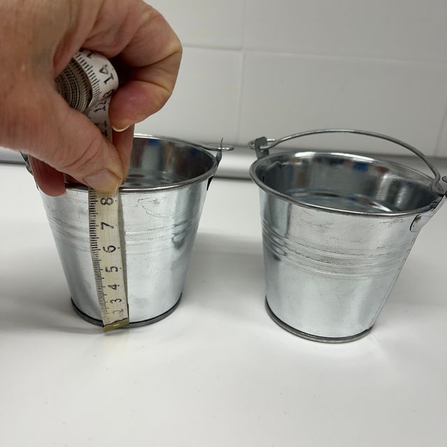 Macetas Metal - Pareja