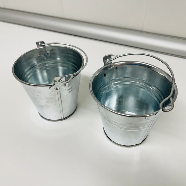 Macetas Metal - Pareja