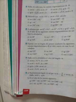 Matemáticas 1 Bachillerato 