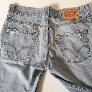 Levi's 511 Slim Jeans W33 L34 Rasgados