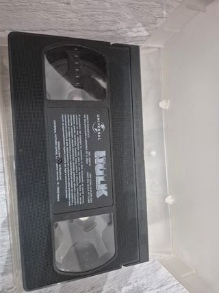 Película VHS Hulk (Español)