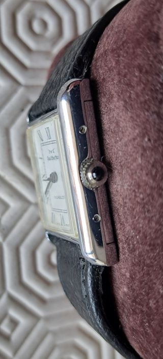 Reloj Paul Choffat Tank Cuero Negro